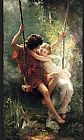 Pierre-Auguste Cot spring painting
